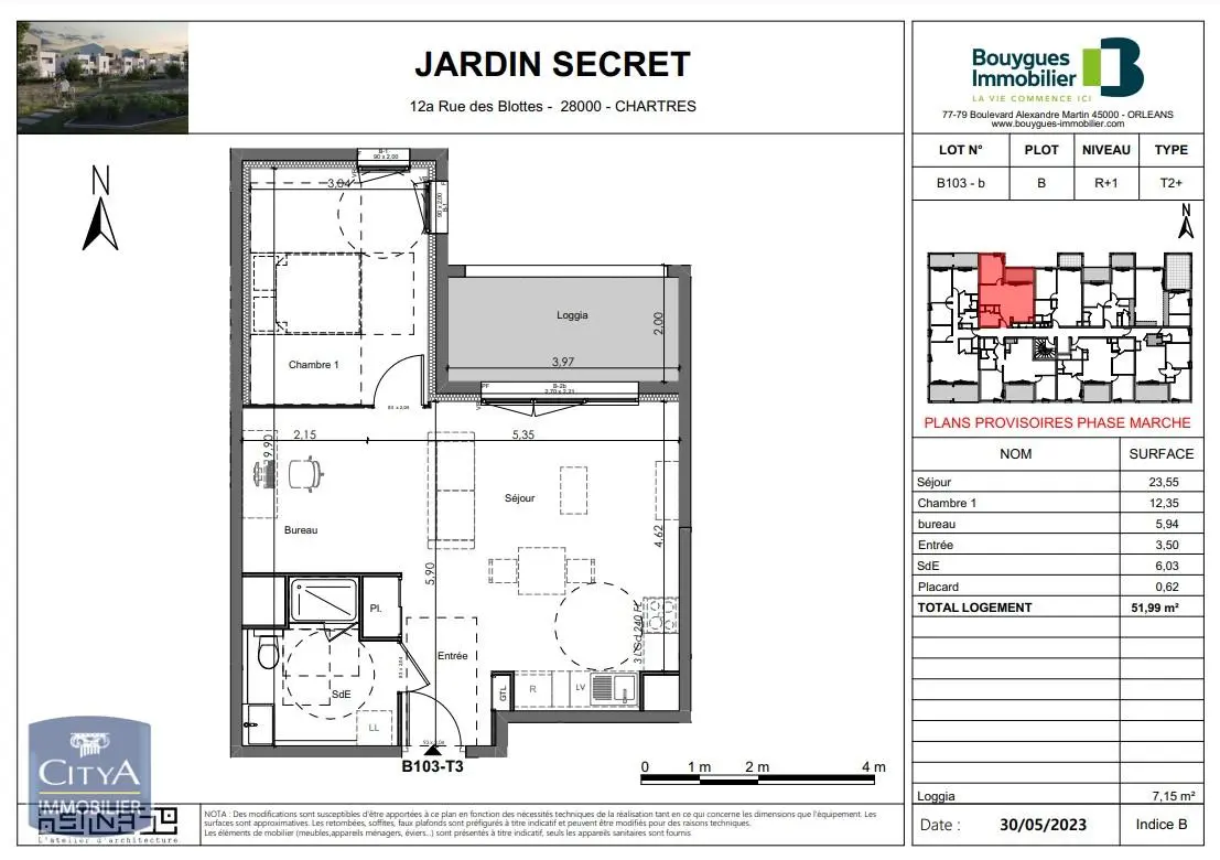 Photo 8 Appartement 2 pièces 51.99m²