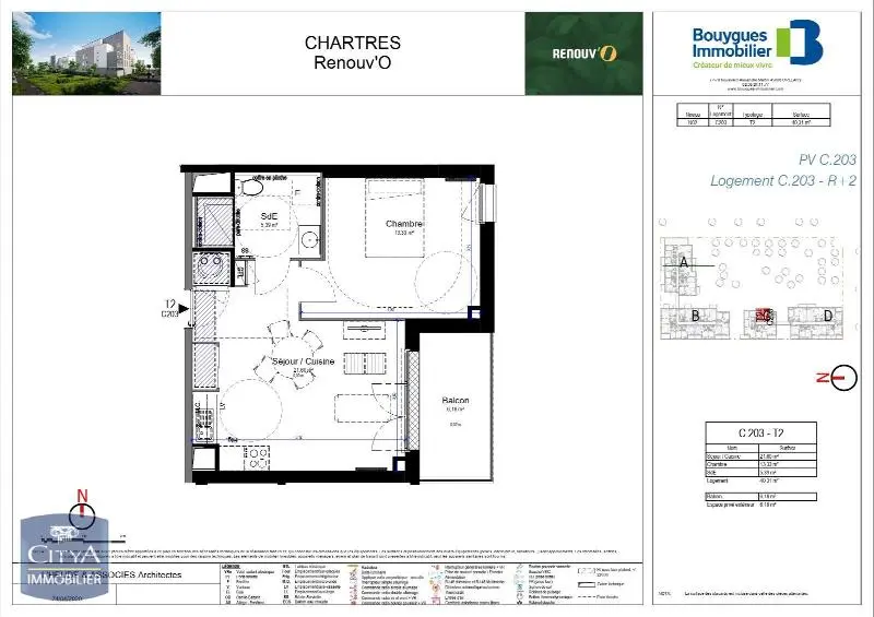 Photo 9 Appartement 2 pièces 40.31m²