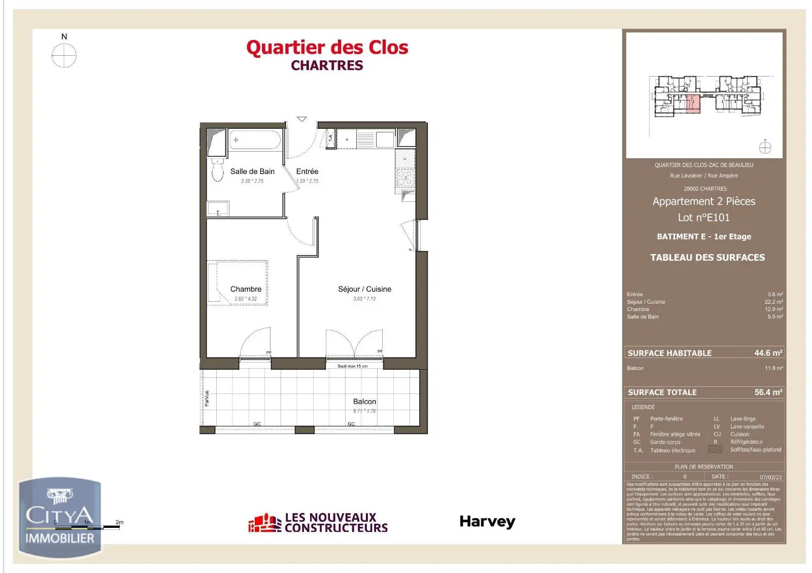 Photo 1 appartement Chartres