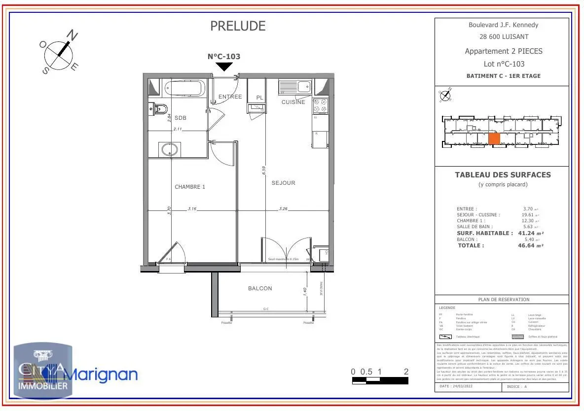 Photo 5 appartement Luisant
