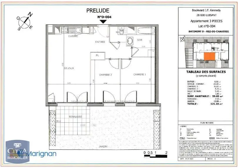 Photo 8 appartement Luisant
