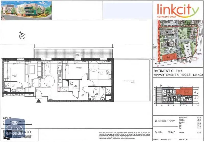 Photo 12 Appartement 4 pièces 75.1m²