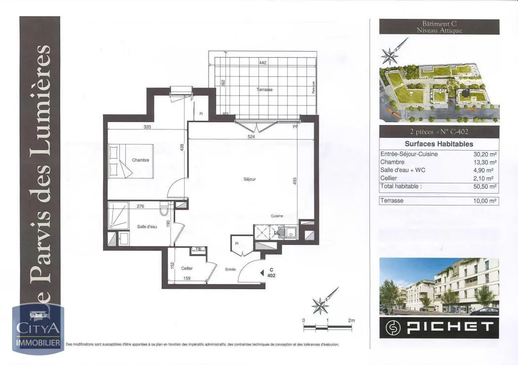 Photo 8 Appartement 2 pièces 50.5m²