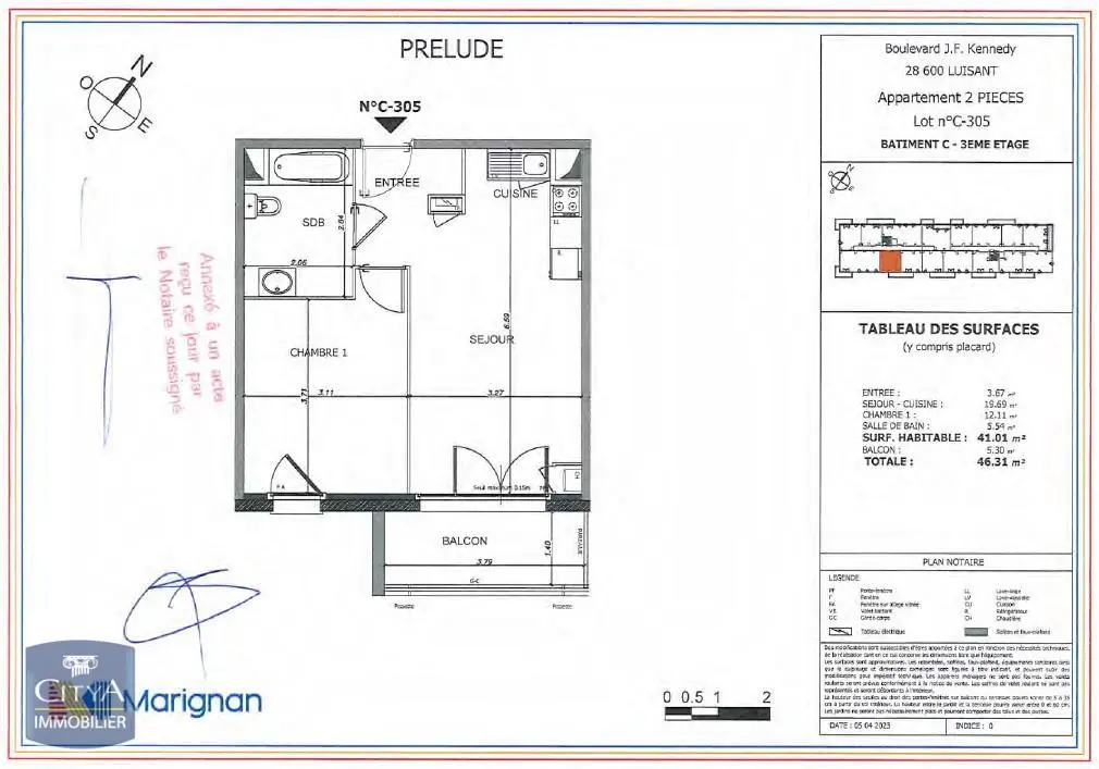 Photo 8 Appartement 2 pièces 41.01m²