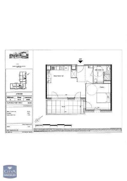 Photo 7 Appartement 2 pièces 42.83m²