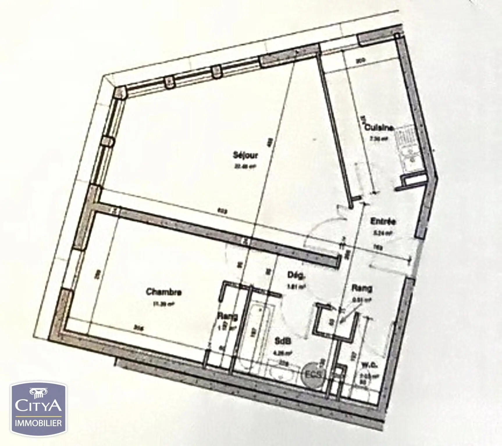 Photo 6 Appartement 2 pièces 56.8m²
