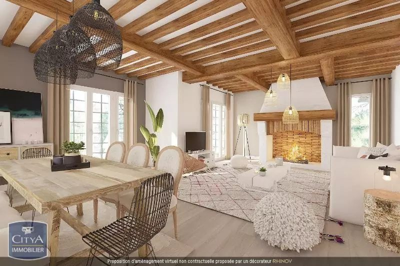 Illustration pour Maison 8 pièces 266.62m² Photo Maison 8 pièces 266.62m²