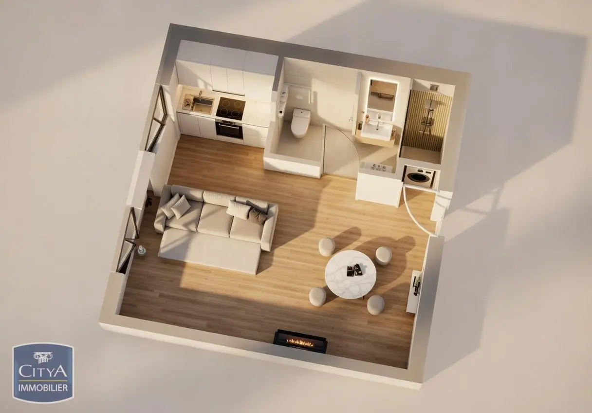 Photo 1 Appartement 1 pièce 25.17m²