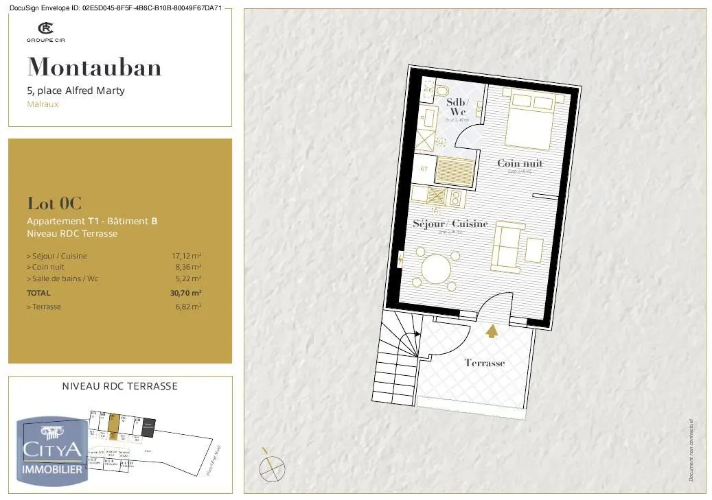 Photo 6 Appartement 1 pièce 30.7m²