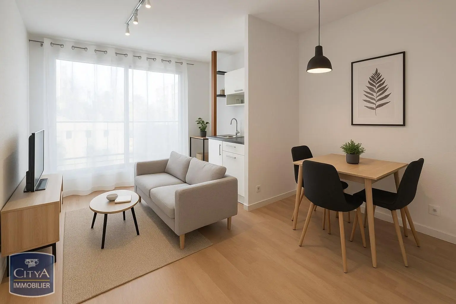 Photo 1 Appartement 1 pièce 21.21m²
