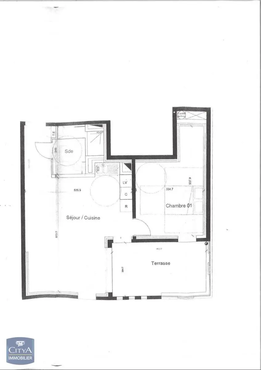 Photo 1 Appartement 2 pièces 50.4m²