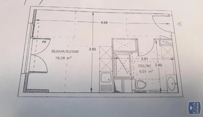Photo 7 Appartement 1 pièce 25.29m²