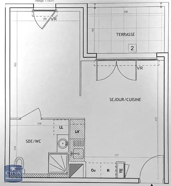 Photo 10 Appartement 1 pièce 33.8m²