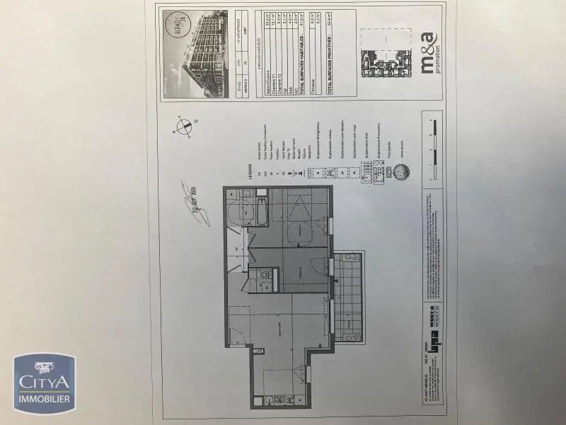 Photo 14 Appartement 3 pièces 61.6m²