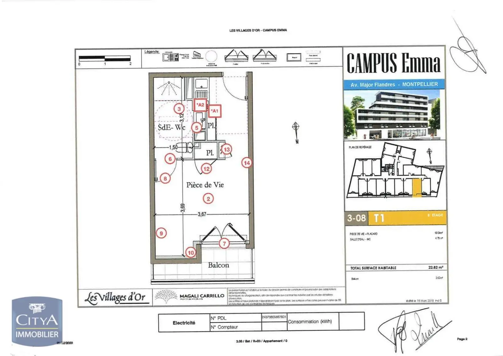 Photo 1 Appartement 1 pièce 22.8m²