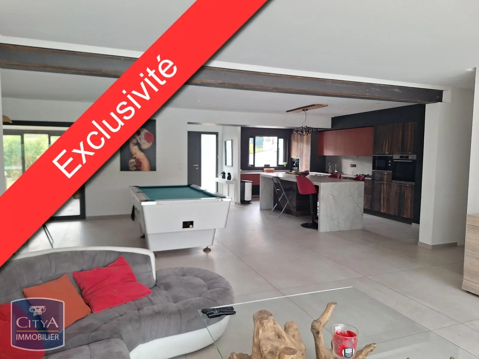 SEJOUR DONNANT SUR VERANDA AVEC SPA