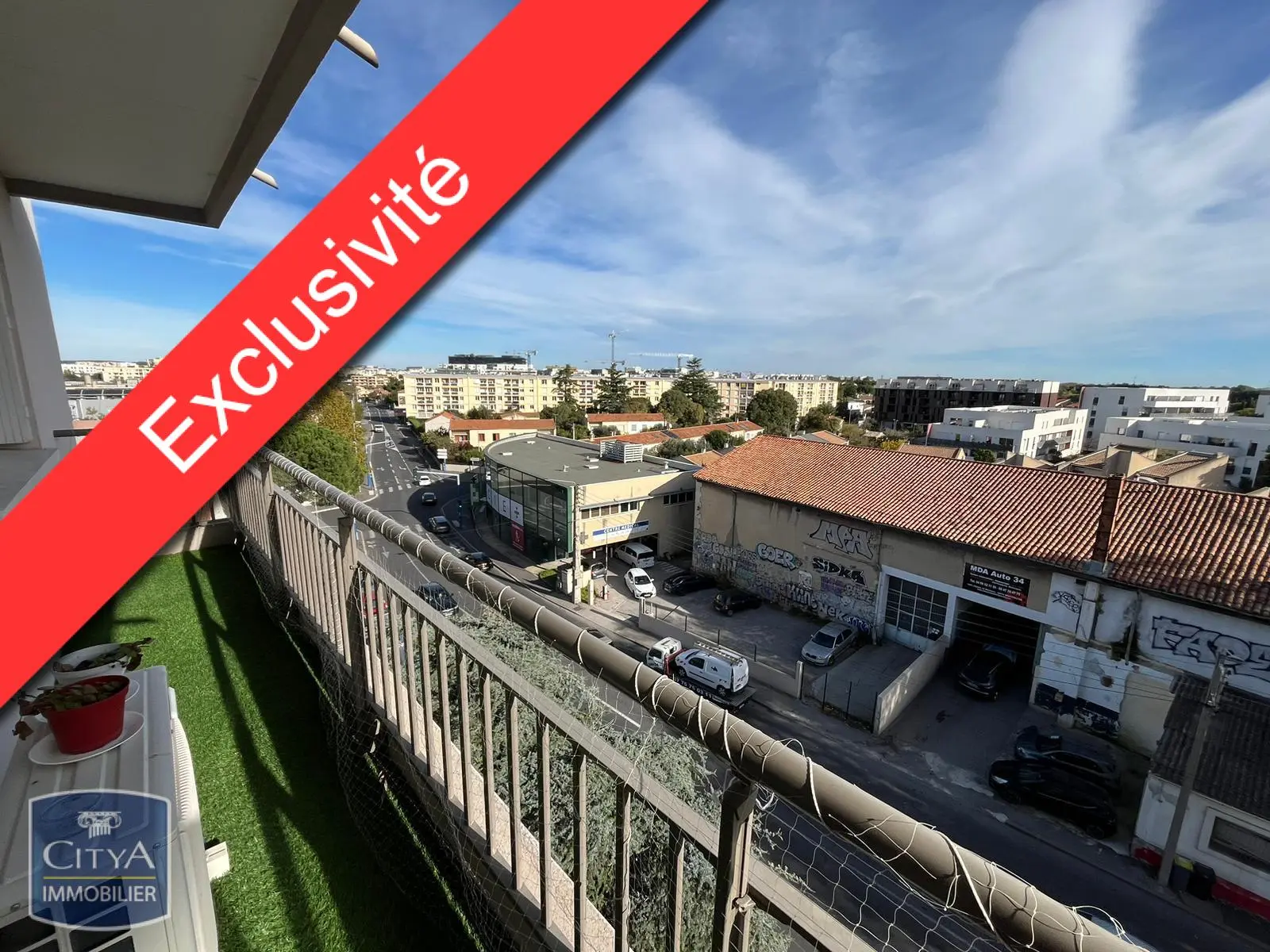 APPARTEMENT T3 TRAVERSANT - VUE DEGAGEE