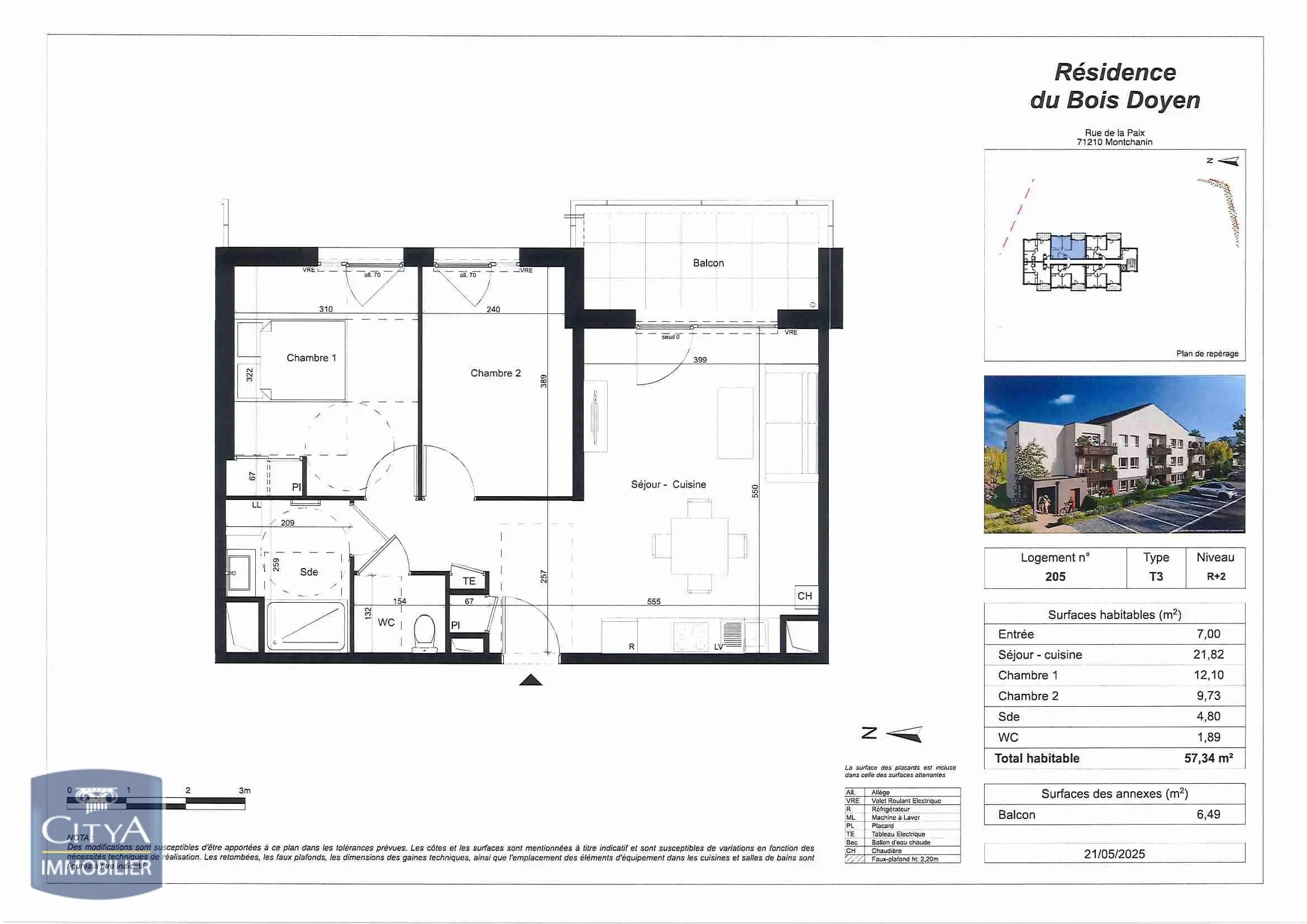 Photo 6 Appartement 2 pièces 44.07m²