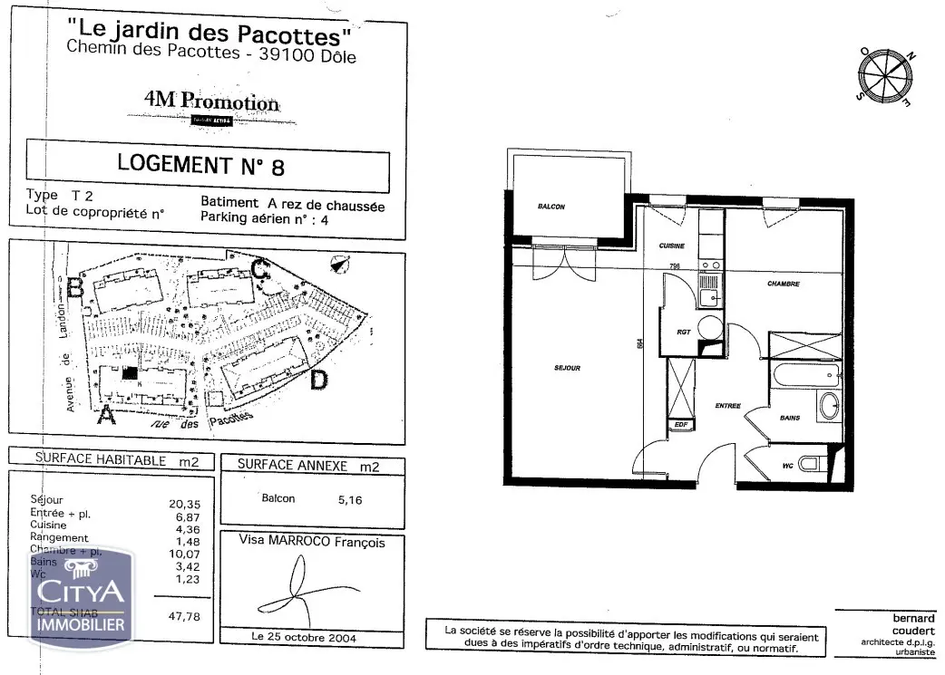 Photo 7 Appartement 2 pièces 48.19m²