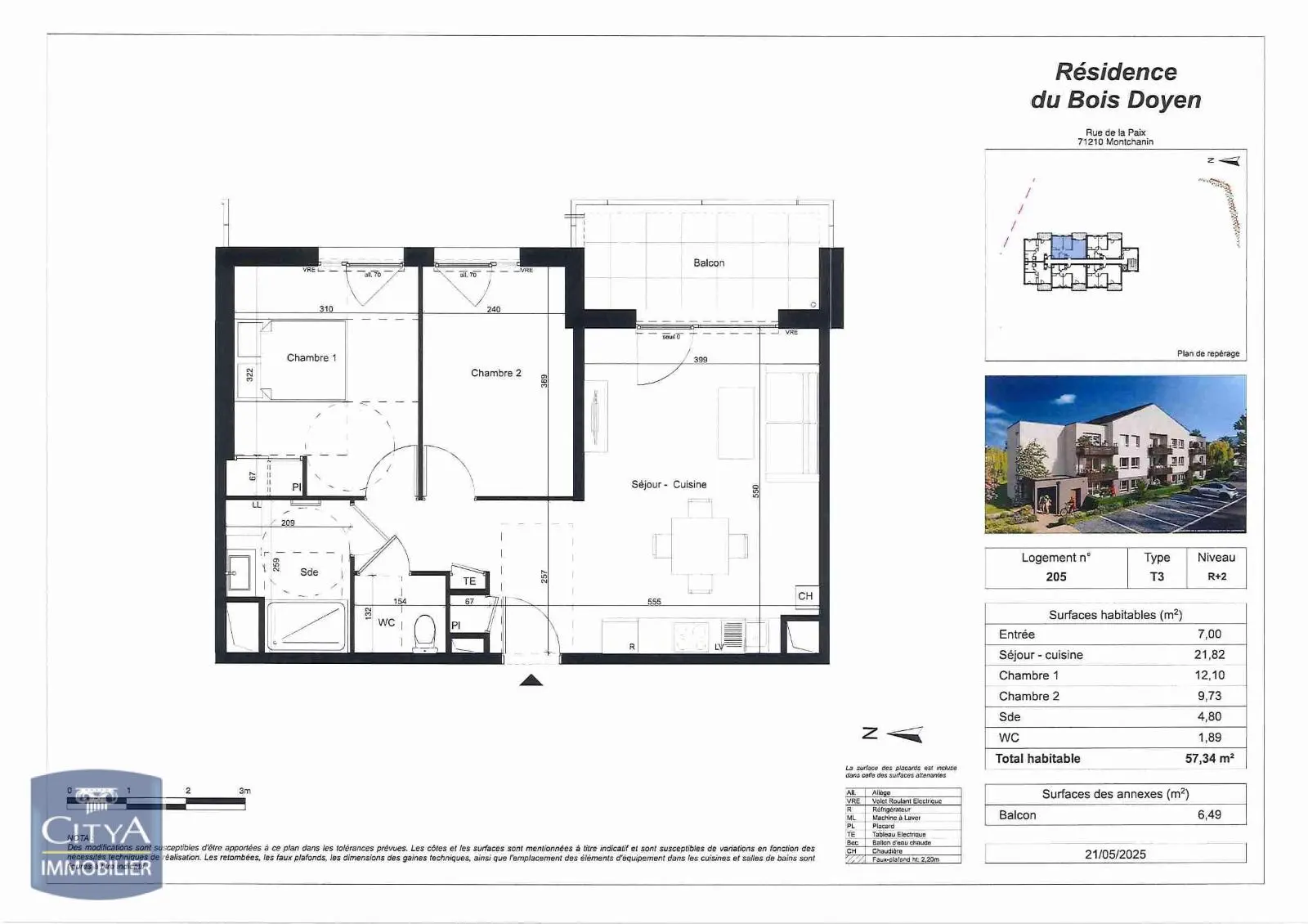 Photo 6 Appartement 2 pièces 44.07m²