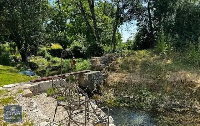 vue sur  le bief moulin