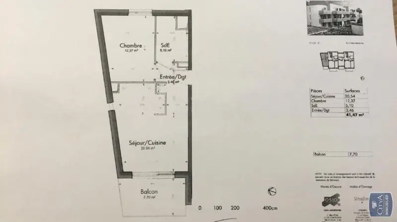 Photo 8 Appartement 2 pièces 41.47m²