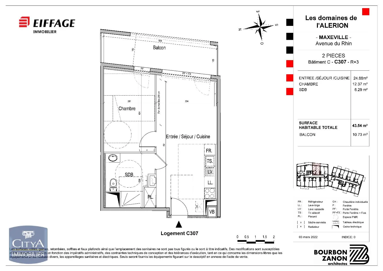 Photo 14 Appartement 2 pièces 43.54m²
