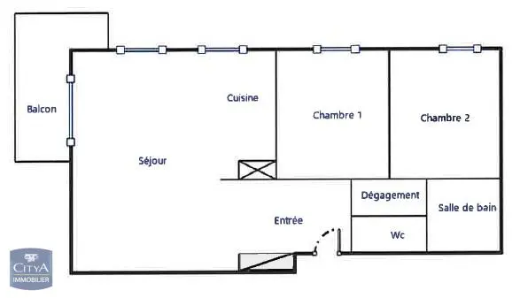 Photo 11 Appartement 3 pièces 60.94m²