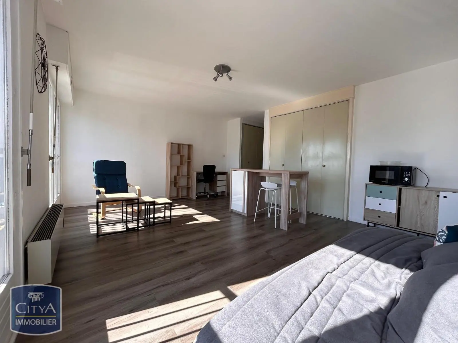 Photo 2 Appartement 1 pièce 32.62m²