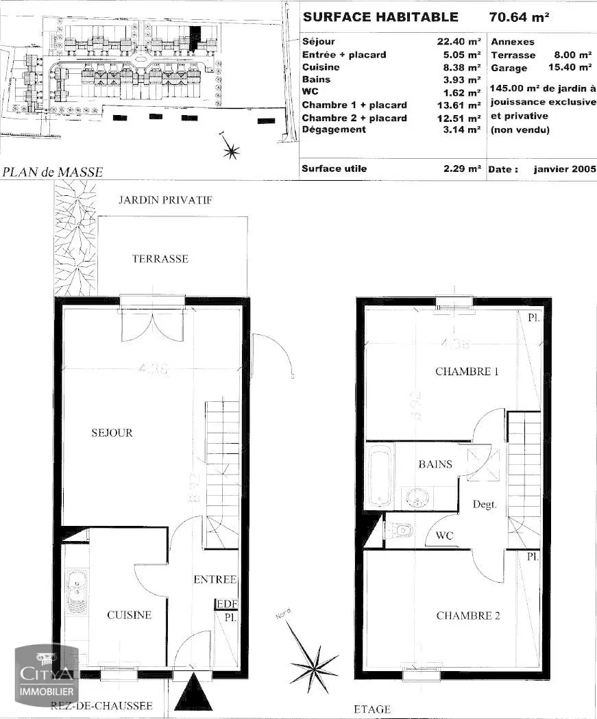 Photo 7 Maison 3 pièces 70.15m²