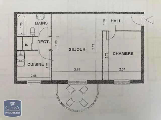 Photo 4 Appartement 2 pièces 46.3m²