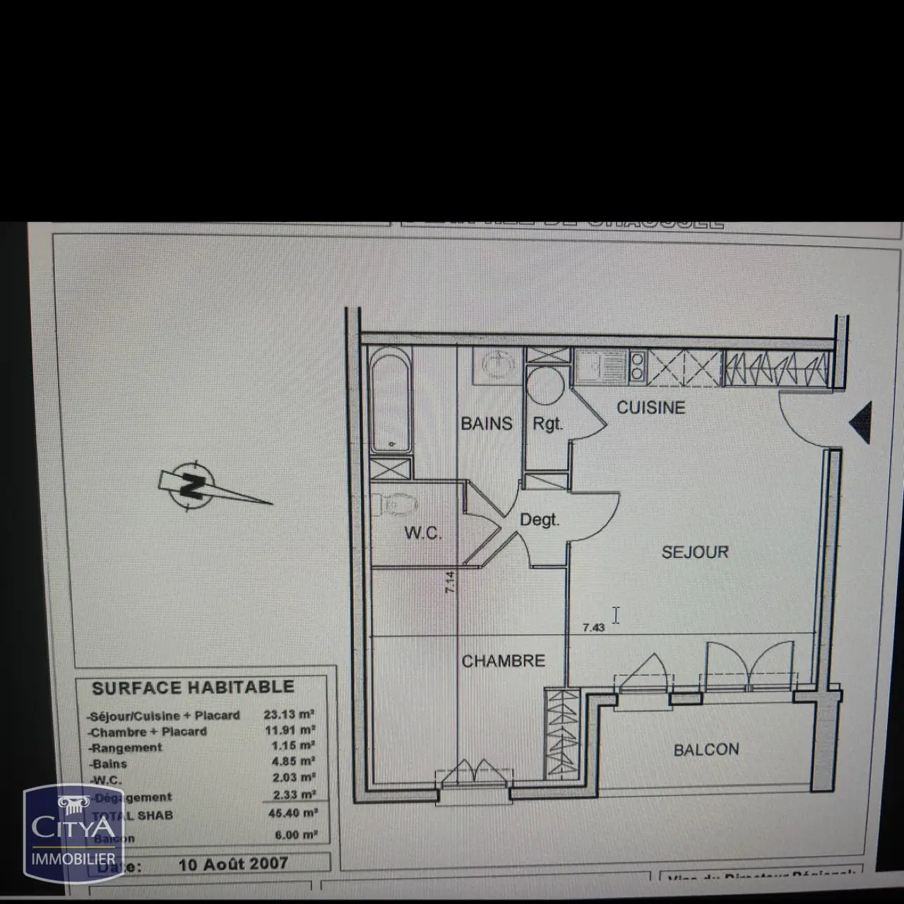 Photo 3 Appartement 3 pièces 61m²