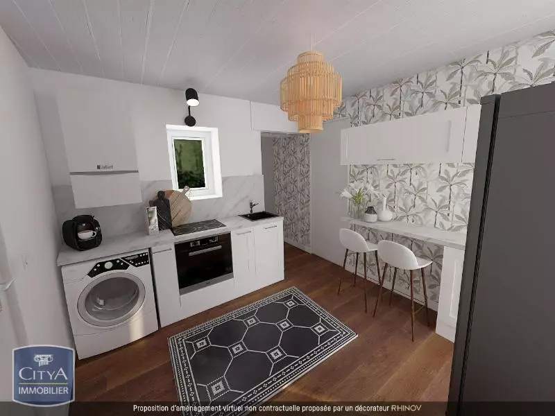 Illustration pour Appartement 2 pièces 43.17m² Photo Appartement 2 pièces 43.17m²