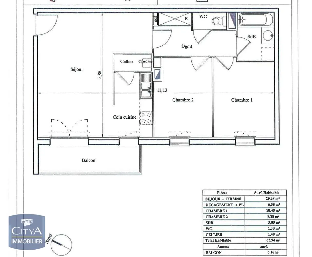 Photo 1 appartement Douai