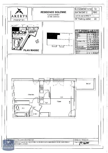 Photo 9 Appartement 2 pièces 45.76m²