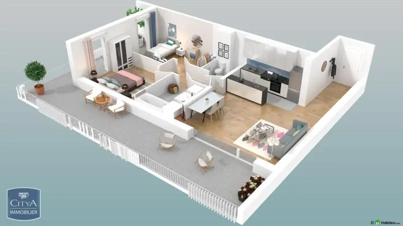 Photo 8 Appartement 3 pièces 66.93m²