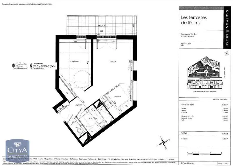 Photo 6 appartement Reims