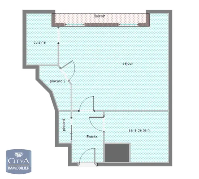Photo 6 Appartement 1 pièce 24.57m²