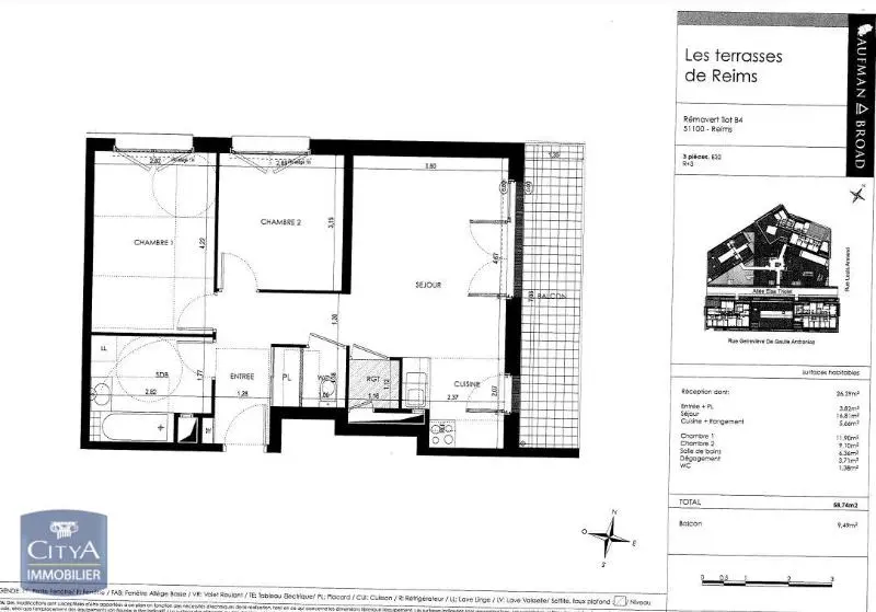 Photo 5 appartement Reims