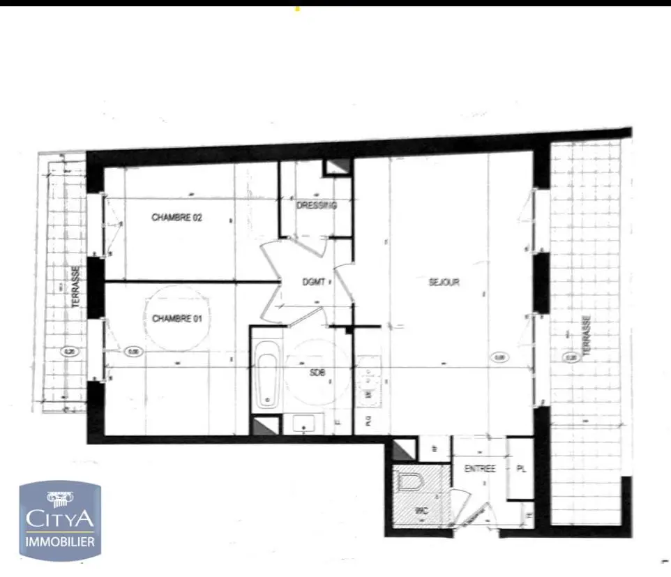 Photo 2 Appartement 3 pièces 63.62m²