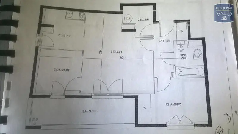 Photo 3 Appartement 2 pièces 56.54m²