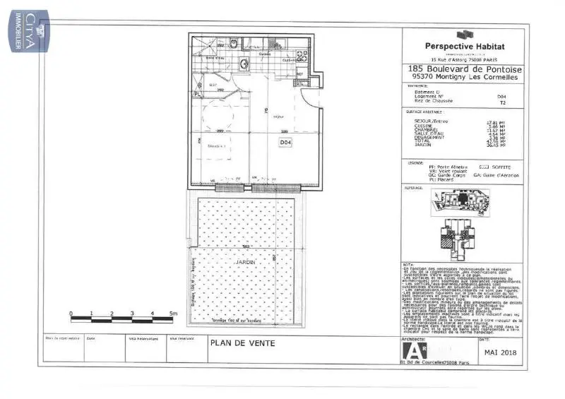 Photo 3 Appartement 2 pièces 42.96m²