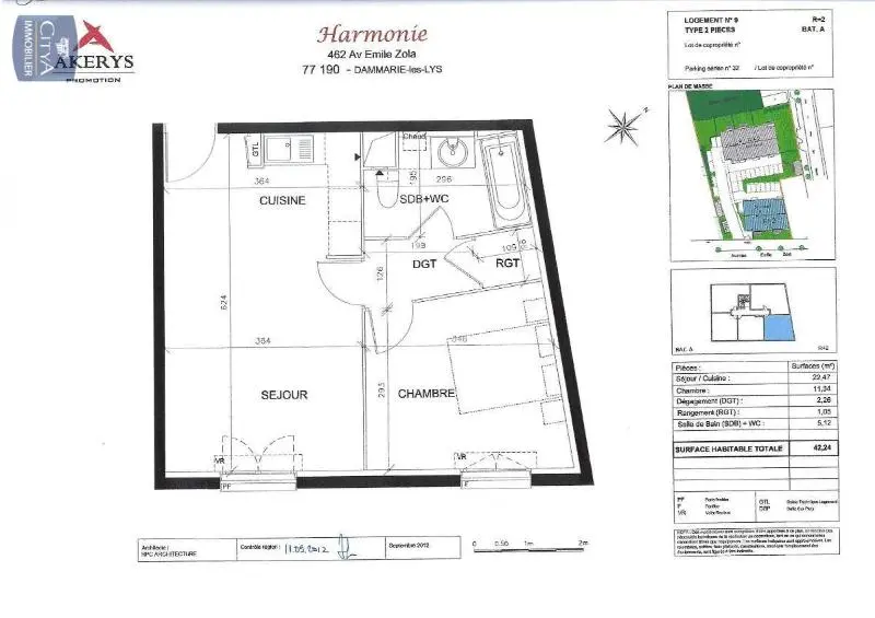 Photo 8 Appartement 2 pièces 41.62m²
