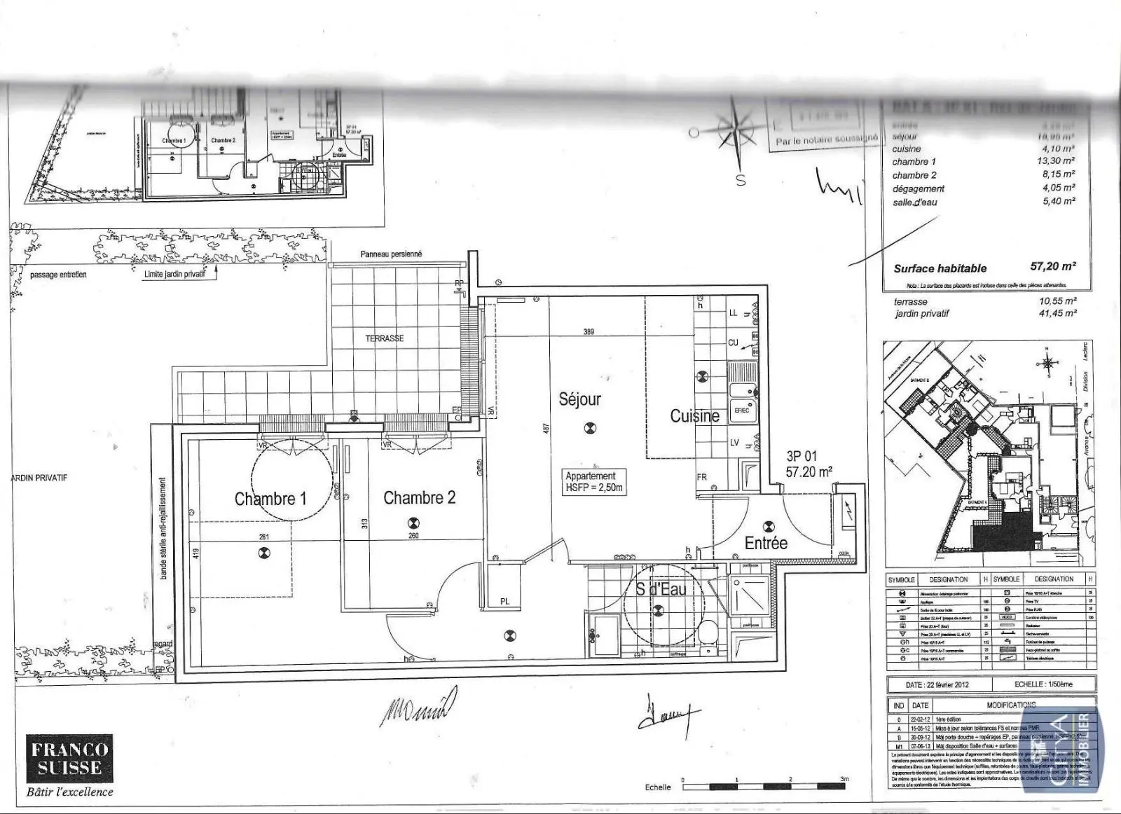 Photo 8 Appartement 3 pièces 57.2m²