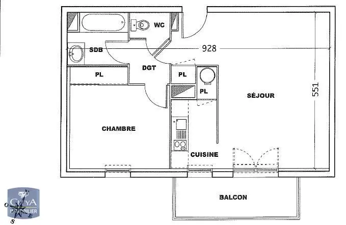 Photo 6 Appartement 2 pièces 48.06m²