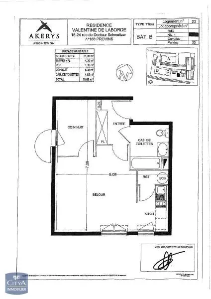 Photo 8 Appartement 1 pièce 38.03m²