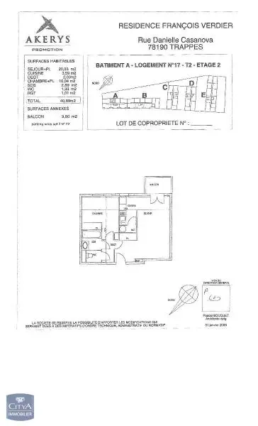 Photo 9 Appartement 2 pièces 40.89m²