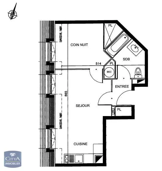 Photo 9 Appartement 2 pièces 32.15m²