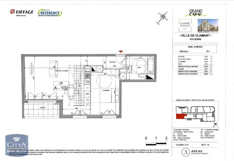 Photo 14 Appartement 2 pièces 53.73m²