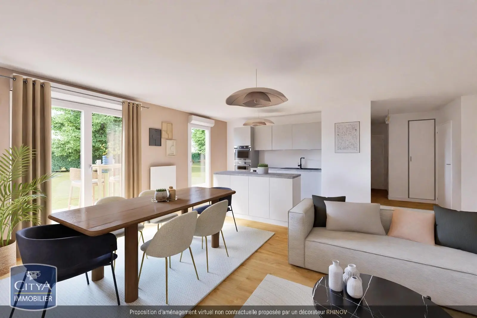 Photo 2 Appartement 3 pièces 66.36m²